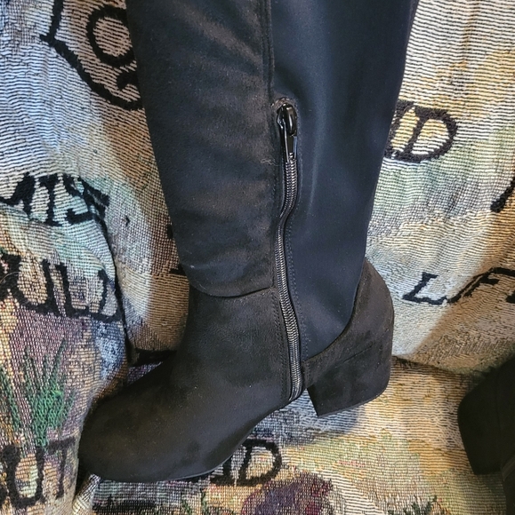 Over the Knee black  boots new with out box - Picture 9 of 12